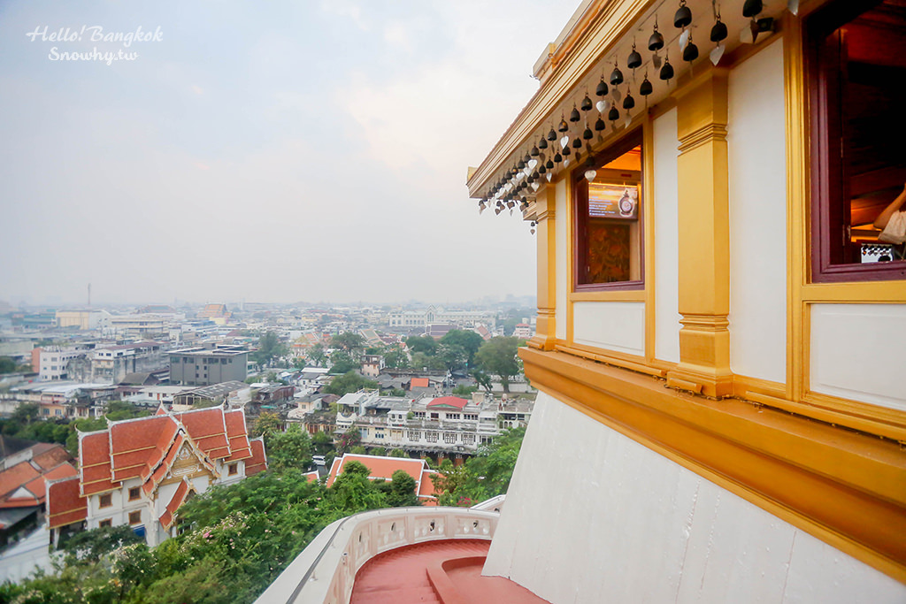 金山寺,曼谷最高的佛寺,舊城區景點,曼谷自由行