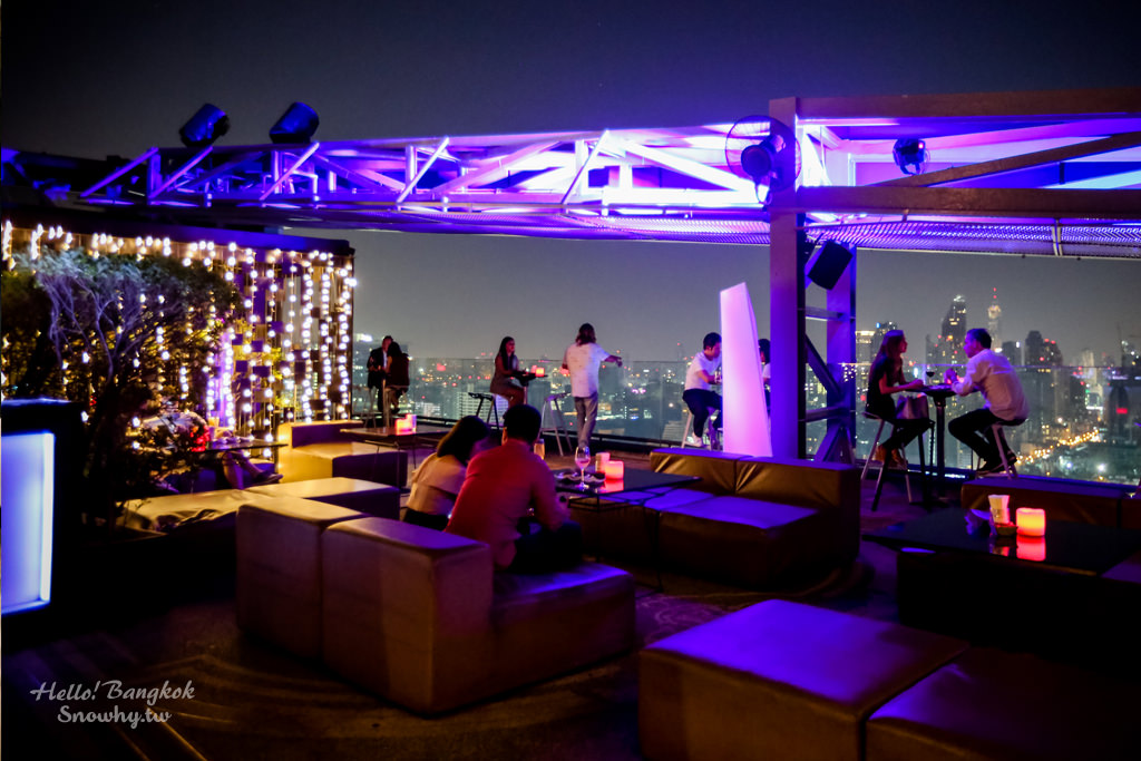 曼谷高空餐廳 ,索菲特酒店,Hi So Bar,屋頂酒吧,曼谷夜景,Park Society浪漫晚餐,曼谷酒吧,曼谷景點,曼谷飯店