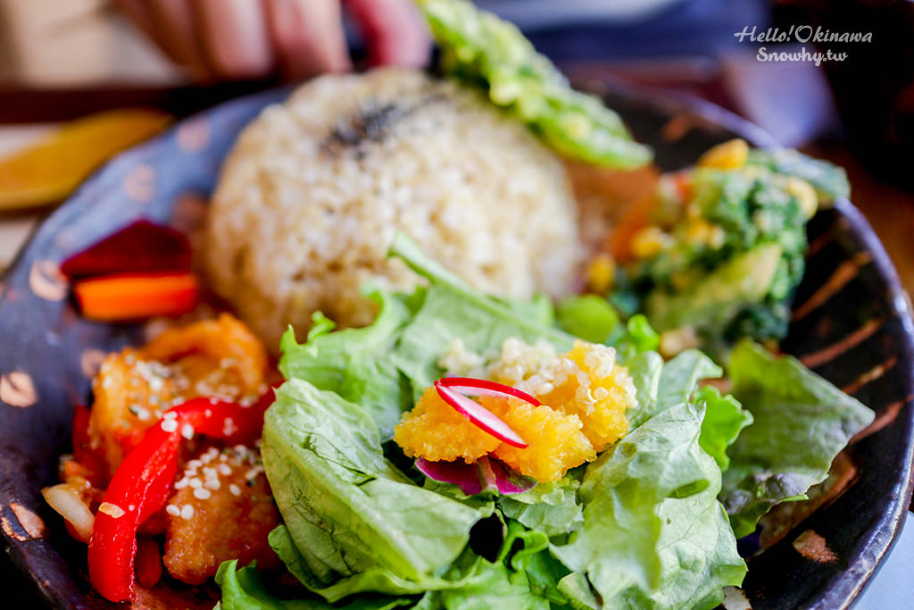 沖繩美食,那霸國際通,自然食とおやつmana,蔬菜餐廳,蔬食餐廳,咖啡廳